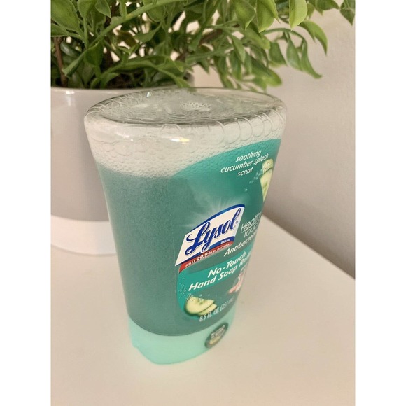 Lysol No Touch Refill Soap Soothing Cucumber Splash 8.5 Oz Sealed EXPIRED 3/13 - Picture 6 of 7